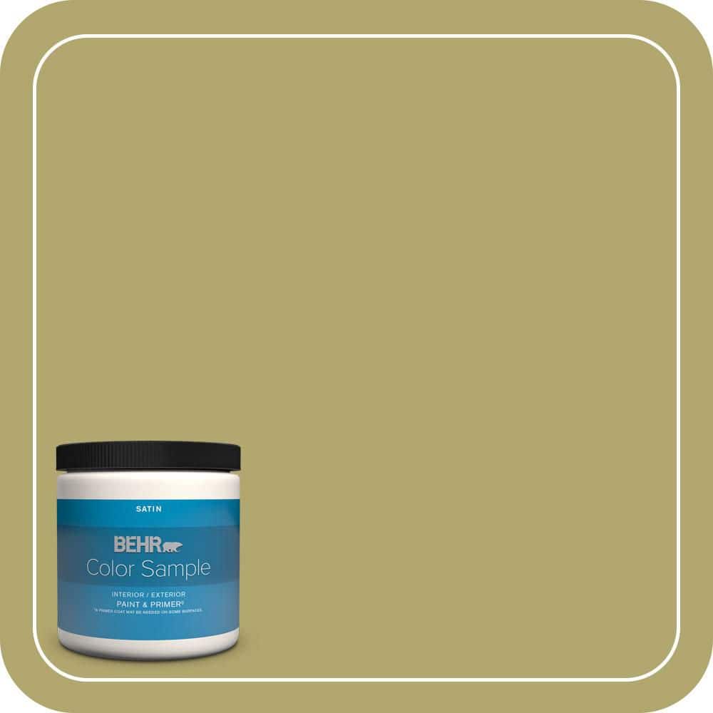 8 oz. #PPU9-05 Natchez Moss Satin Enamel Interior/Exterior Paint & Primer Color Sample price history on PriceWatchPro