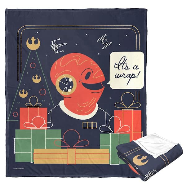 THE NORTHWEST GROUP Star Wars It'S A Wrap Silk Touch Multi-Colored Throw Blanket
