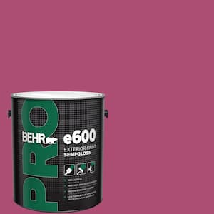BEHR MARQUEE 1 gal. #100B-7 Hot Pink Flat Exterior Paint & Primer
