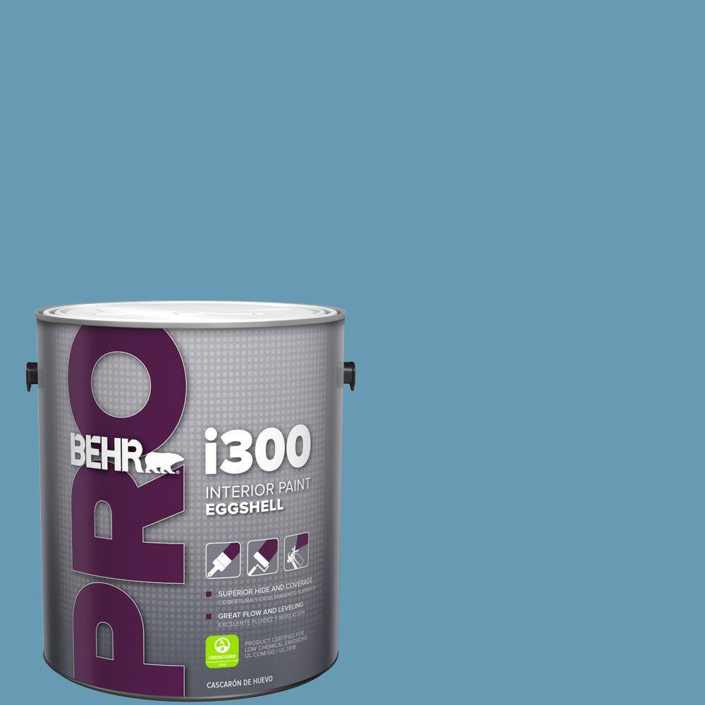 1 gal. #S490-4 Yacht Blue Eggshell Interior Paint price history on PriceWatchPro