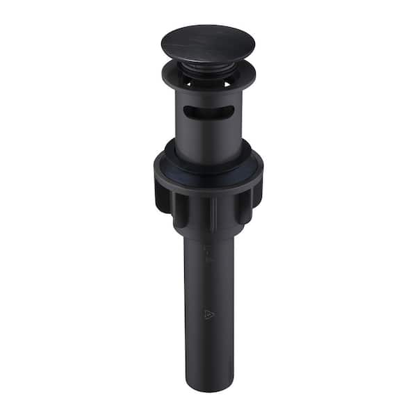 ALEASHA Pop-up Drain Assembly Stopper with Overflow in Oil Rubbed Bronze