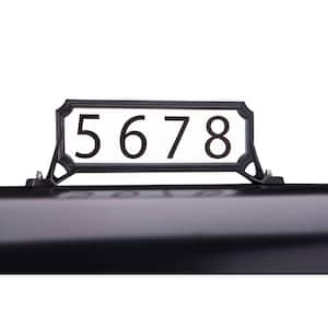 Manhattan Address Plaque Black