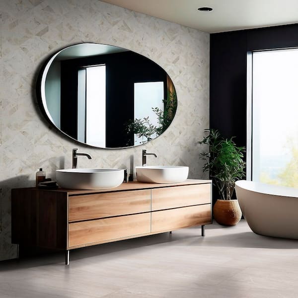 Arabescato Venato White Argyle 12 in. x 12 in. x 0.38 in. Honed Marble Mesh-Mounted Mosaic Tile (10 sq.ft./Case)