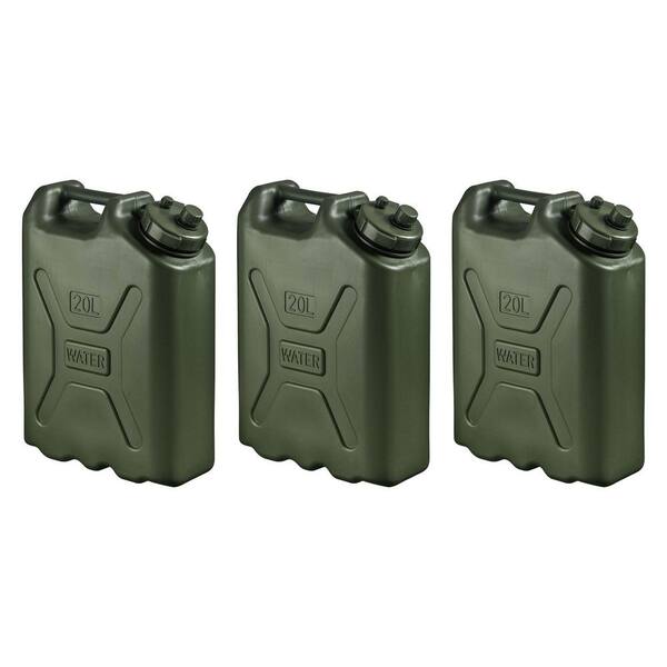 PEBSHOP Conteneur 5L Pour Huile De Friture Usagée – Vert, Pratique Avec Poignée Et Bouchon Étanchéité Parfaite