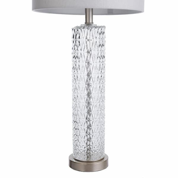 Sofia Fabric Cordless Table Lamp, Ivory Shade