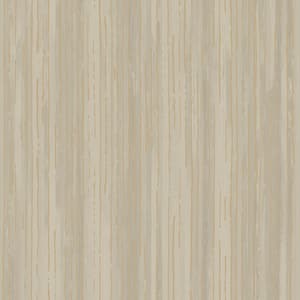 Metallic FX Abstract Stripe Beige and Gold Non-Woven Wallpaper Sample