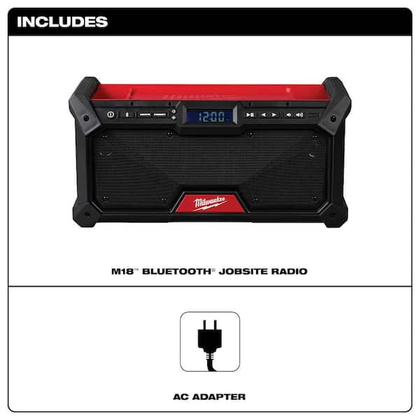 M18 18V Lithium-Ion Cordless Jobsite Radio