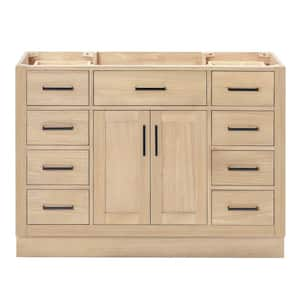 Hepburn 48 in. W x 21.5 in. D x 34.5 in. H Bath Vanity Cabinet without Top in Oak