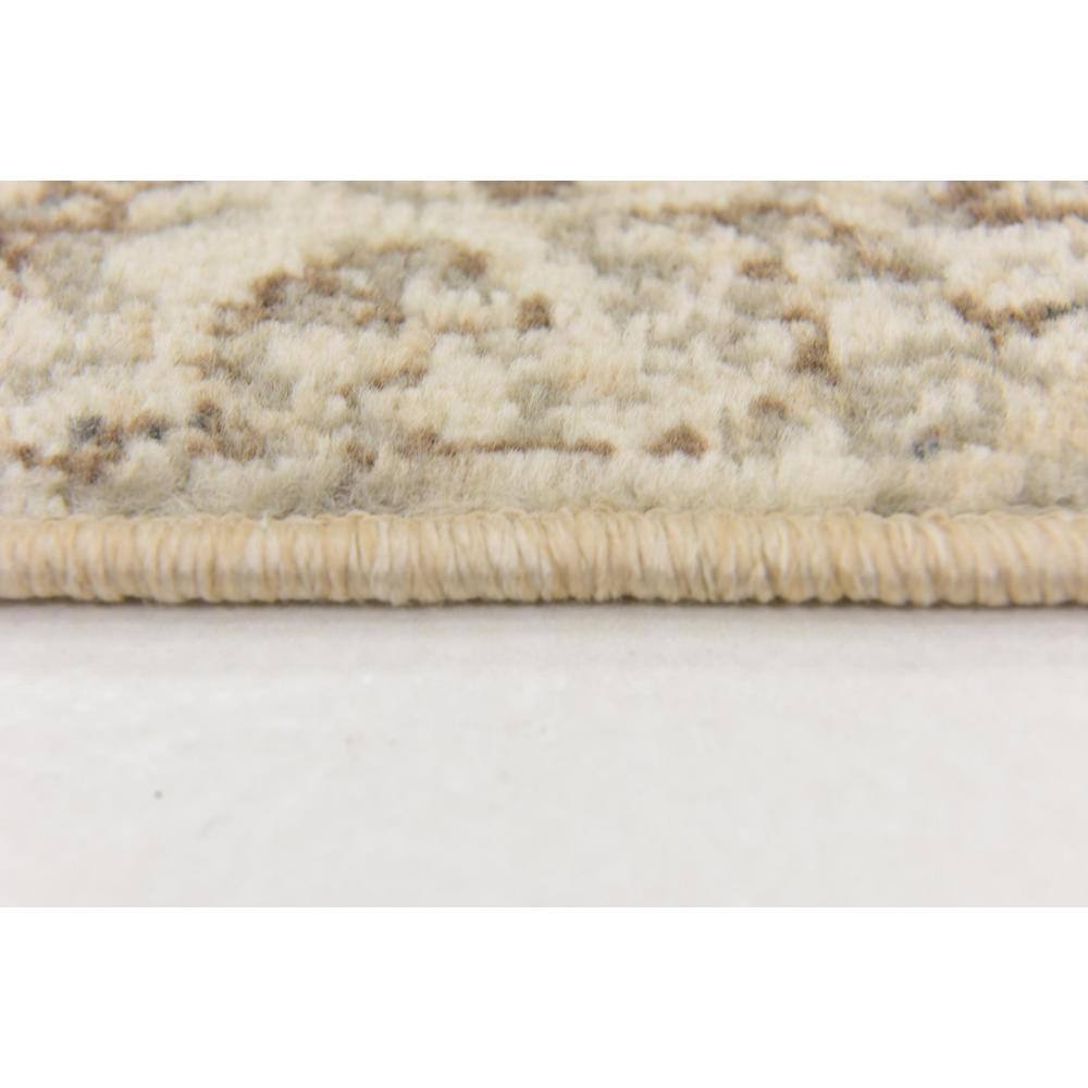 Tuareg Beige and Brown Rectangular Abstract Area Rug