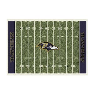 Baltimore Ravens 4 ft. by 6 ft. Homefield Area Rug