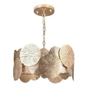 Holden 9-Light Copper Billiard Chandelier