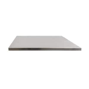 30 in. x 36 in. x 1 in. Stainless Steel Extended Countertop