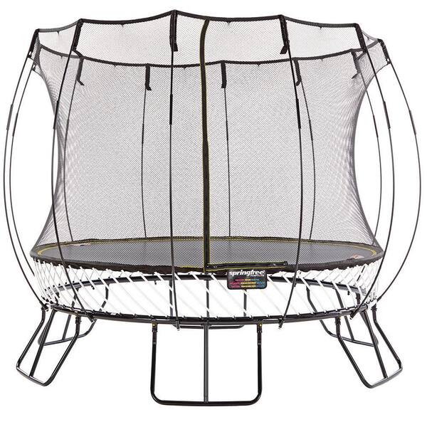 SPRINGFREE 10 ft. Medium Round Trampoline with Flexinet Safety Enclosure