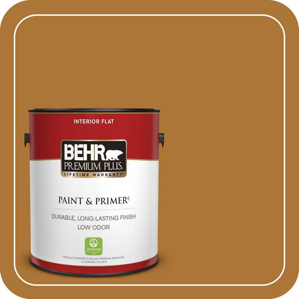 1 gal. #S-H-320 Enchanting Ginger Flat Low Odor Interior Paint & Primer price history on PriceWatchPro