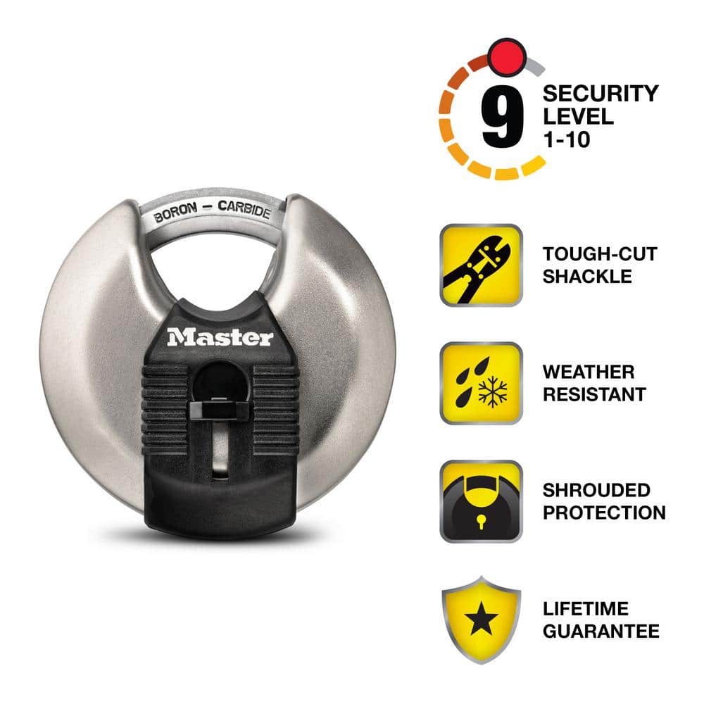 Master Lock 3.125-in Steel Keyed Padlock Master Lock 3.125-in Steel Keyed Padlock
