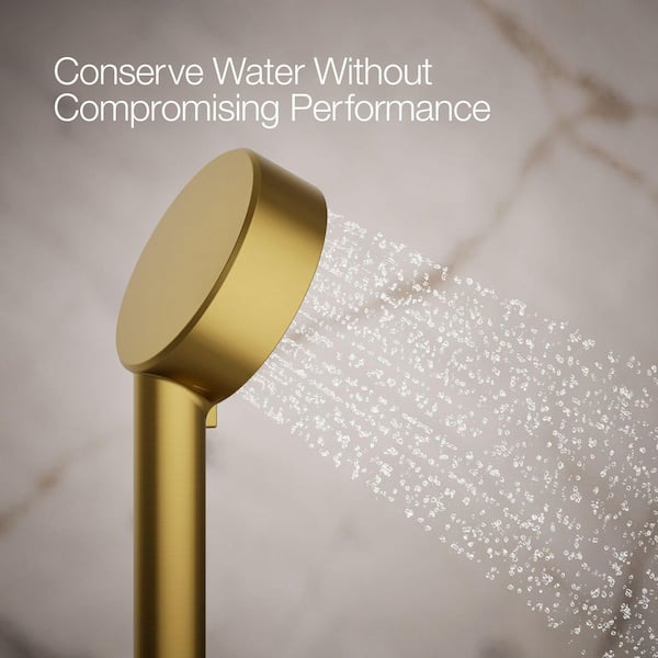 KOHLER Elate 3-Spray Wall Mount Handheld Shower Head, 2.5 GPM in