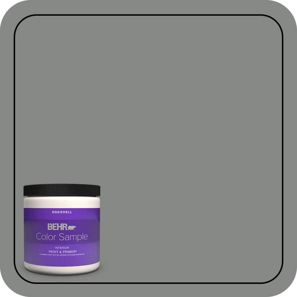 8 oz. #PPU25-17 Euro Gray Eggshell Enamel Interior Paint & Primer Color Sample price history on PriceWatchPro