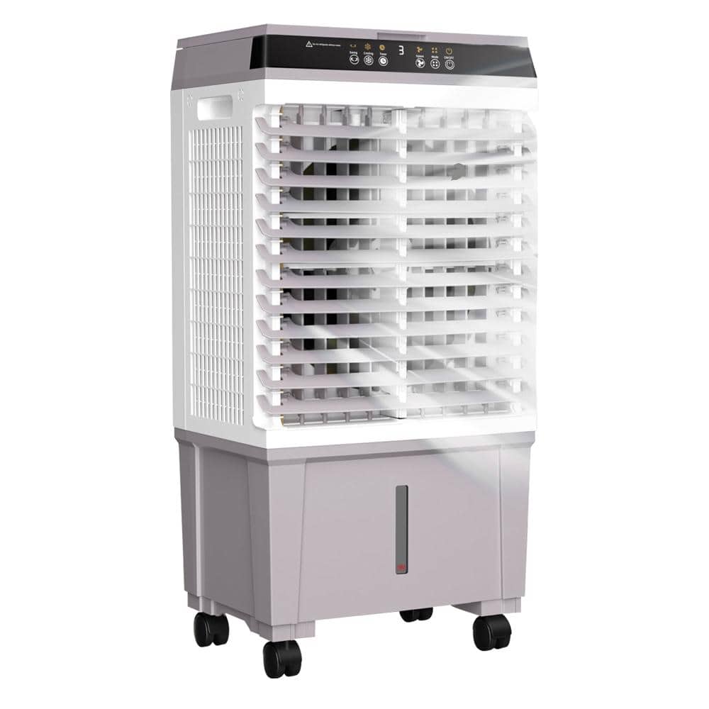 2354 CFM Indoor Portable Evaporative Cooler for Workshop, 800 sq. ft. Air Cooler with 12 Gal Tank, Remote, Timer price history on PriceWatchPro