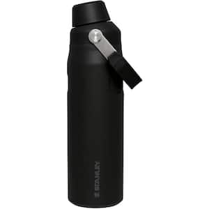 24 oz. Black ‎Stainless Steel Leakproof Fast Flow Water Bottle