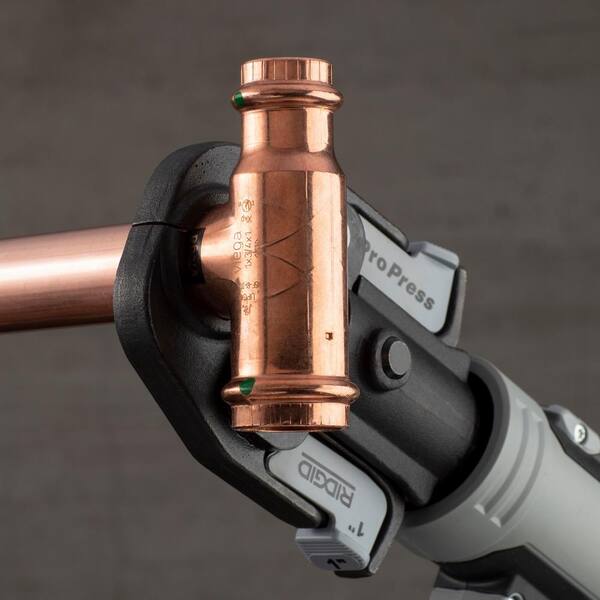 thumbnail image 2 of Everhot 3/4 X 3/4 X 1/2 Press Copper Tee Fitting - CPF-T-221 2 of 3