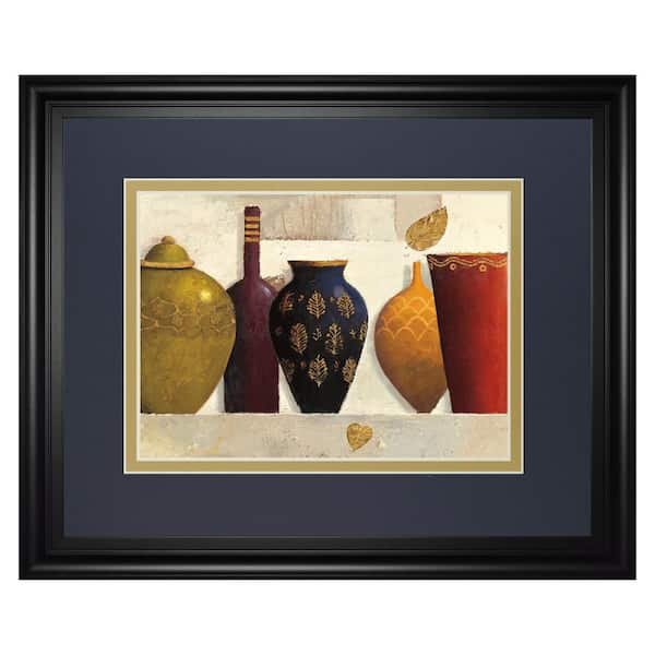 "Jeweled Vessels" By J. Wiens Framed Print Nature Wall Art 34 in. x 40 in.