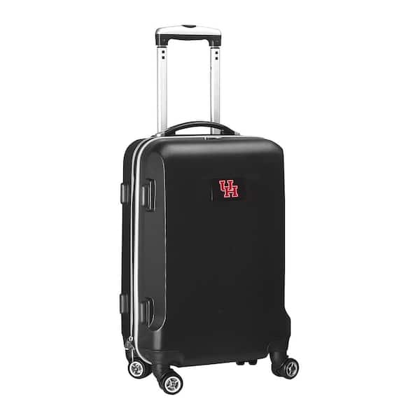 NCAA Houston 21 in. Black Carry-On Hardcase Spinner Suitcase