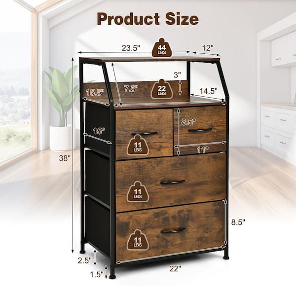 https://images.thdstatic.com/productImages/1f320429-a716-4e9d-b32c-8f15460fd5cf/svn/rustic-brown-black-gymax-dressers-gym09672-4f_600.jpg