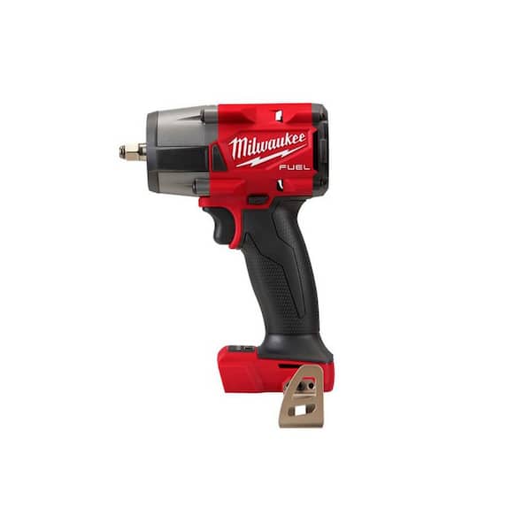 M18 FUEL GEN-2 18V Lithium-Ion Mid Torque Brushless Cordless 3/8 in. Impact Wrench with Friction Ring w/ Safety Glasses