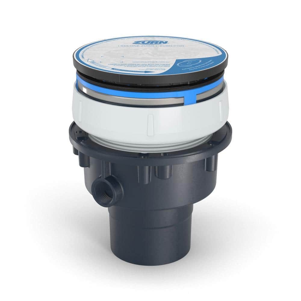 EZ PVC Round Slab on Grade Drain with 5 in. Stainless Steel Strainer and 4 in. Outlet price history on PriceWatchPro