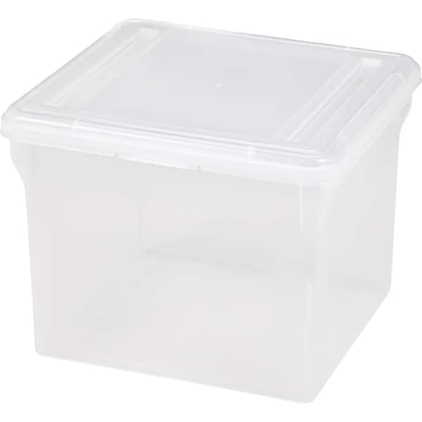 10x Plastic Envelope / Storage Boxes - small - 94mm x 65mm x 14mm - Large  Letter