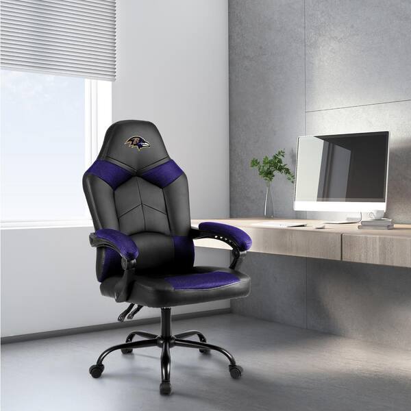 IMPERIAL Baltimore Ravens Black Polyurethane Oversized Office