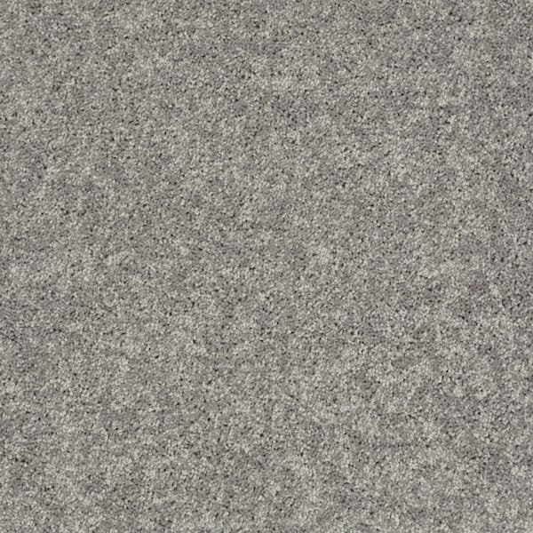 TrafficMaster Palmdale II - Harbor Fog - Gray 15 ft. 31.2 oz. Polyester ...