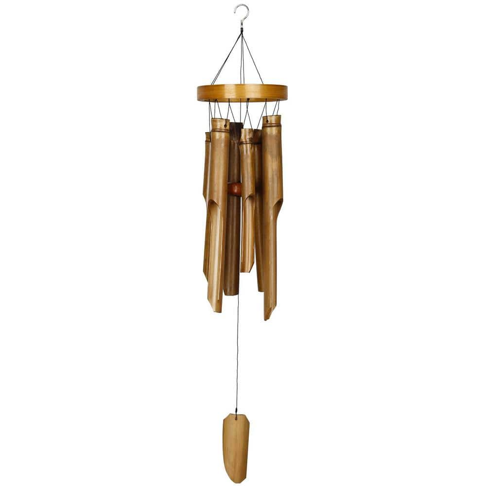 WOODSTOCK CHIMES Asli Arts Collection, Ring Bamboo Chime, Medium 28 in ...