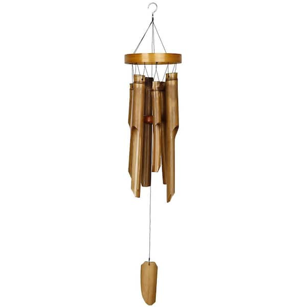 WOODSTOCK CHIMES Asli Arts Collection, Ring Bamboo Chime, Medium 28 in ...