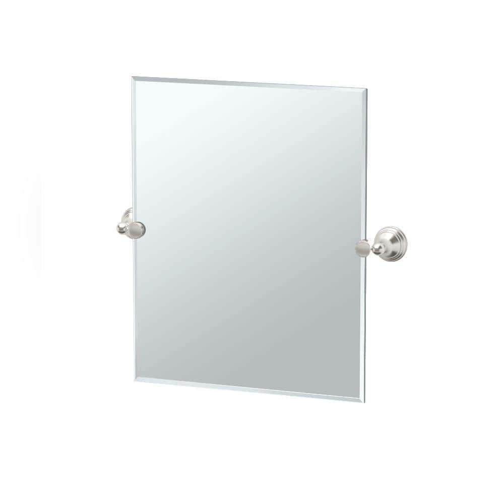 Gatco Charlotte 20 In. W X 24 In. H Frameless Rectangular Beveled Edge ...