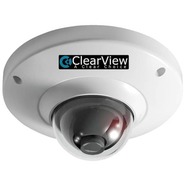 ClearView Wired 700 TVL Indoor Vandal-Proof Mini Dome OSD 3.6 Surveillance Camera