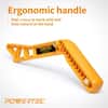 POWERTEC 71337P2 11.5" Deluxe Magnetic Push Stick 2-Pack – Ergonomic Handle With Embedded Magnets For Table Saw Storage, Woodworking Safety