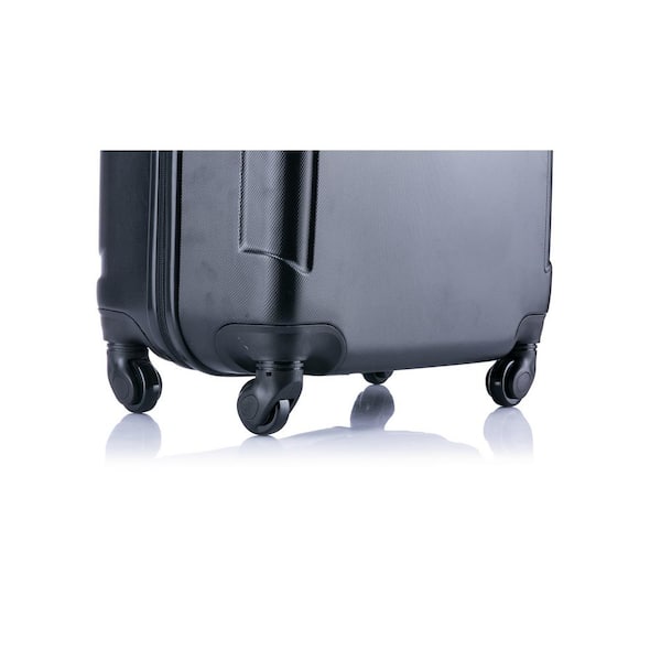 InUSA Pilot lightweight hardside spinner 24 in. Charcoal IUPIL00M InUSA Pilot lightweight hardside spinner 24 in. Charcoal IUPIL00M