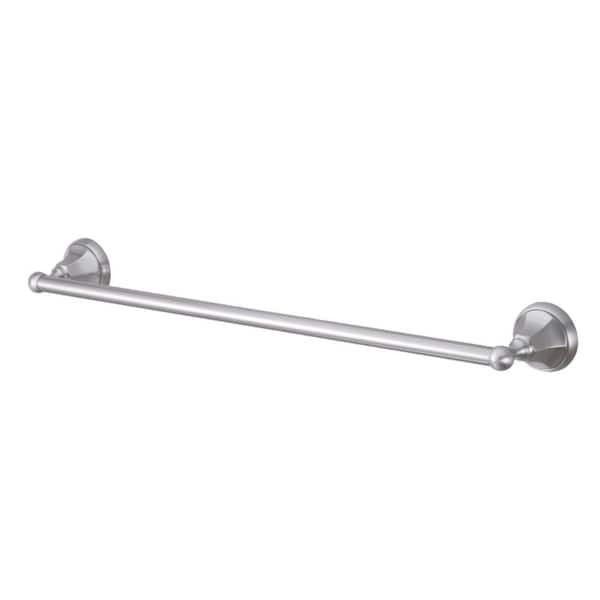 Kingston Brass Metropolitan 24 in. Wall Mounted Towel Bar in Brushed Nickel
