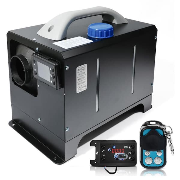 8KW Diesel Heater, 12V/24V Portable Diesel Air Heater w/ 5L Tank, Remote Control, LCD Display for RV, Campers, Trailer