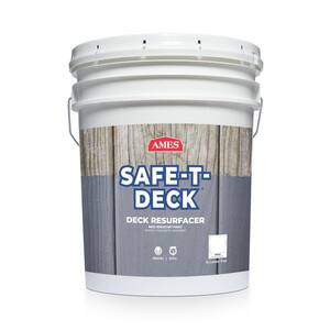 Safe-T-Deck 5 gal. White Slip Resistant Waterproof Deck Coating