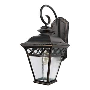 Andriea Brown Dusk to Dawn Outdoor Hardwired Lantern Sconce
