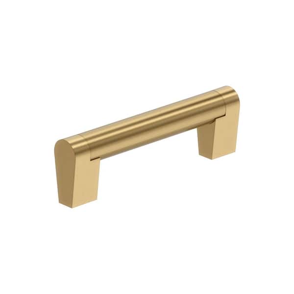 Composite 3-3/4 in. Modern Champagne Bronze Bar Cabinet Pull