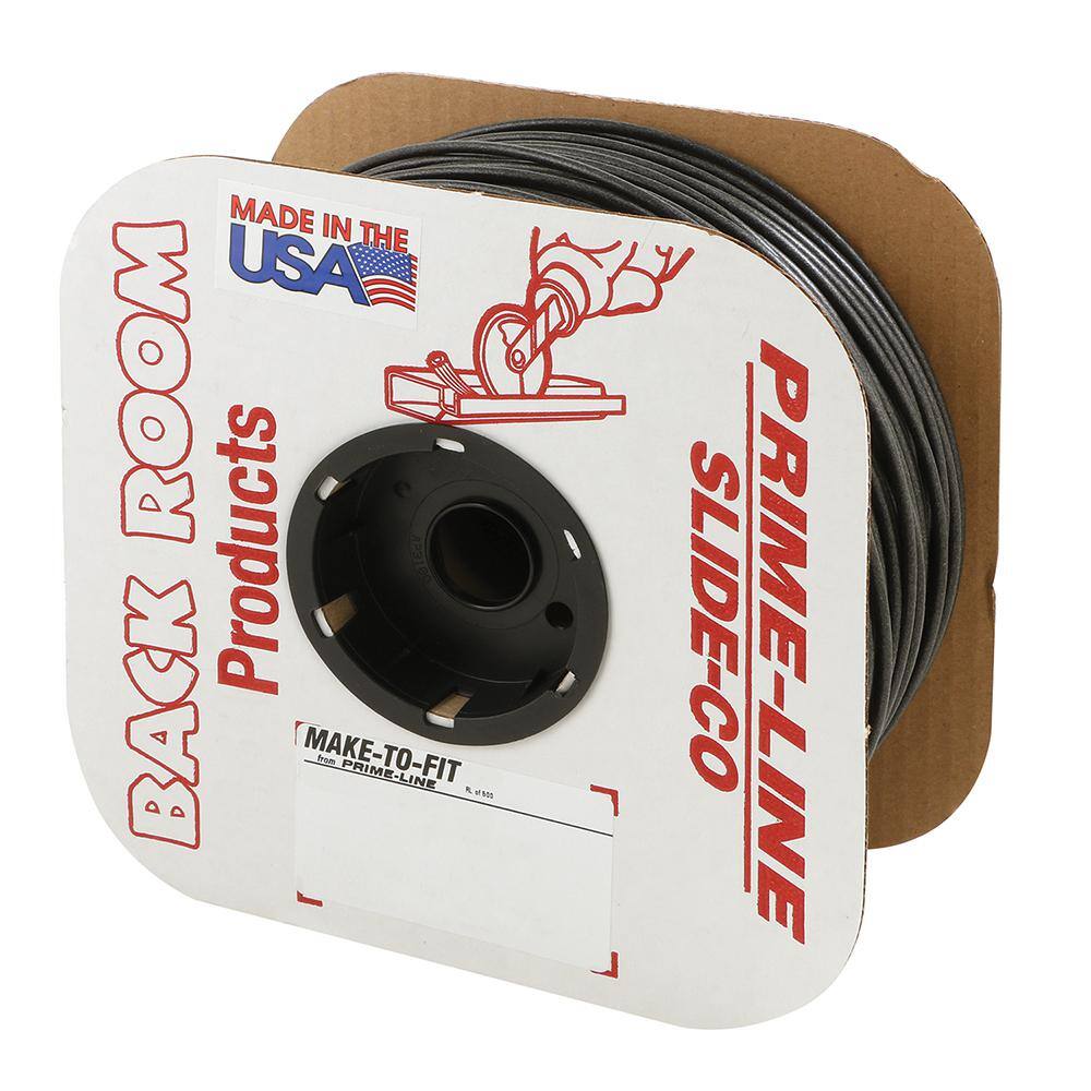 PrimeLine 0.120 in. Foam Black 500 ft. Screen Retainer Spline P 8121
