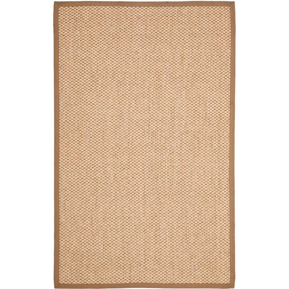 Natural Fiber 5' x 8' Sisal Area Rug with Border