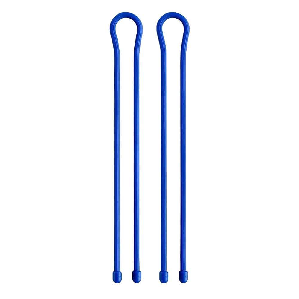 UPC 094664018266 product image for 24 in. Gear Tie in Blue (2-Pack) | upcitemdb.com