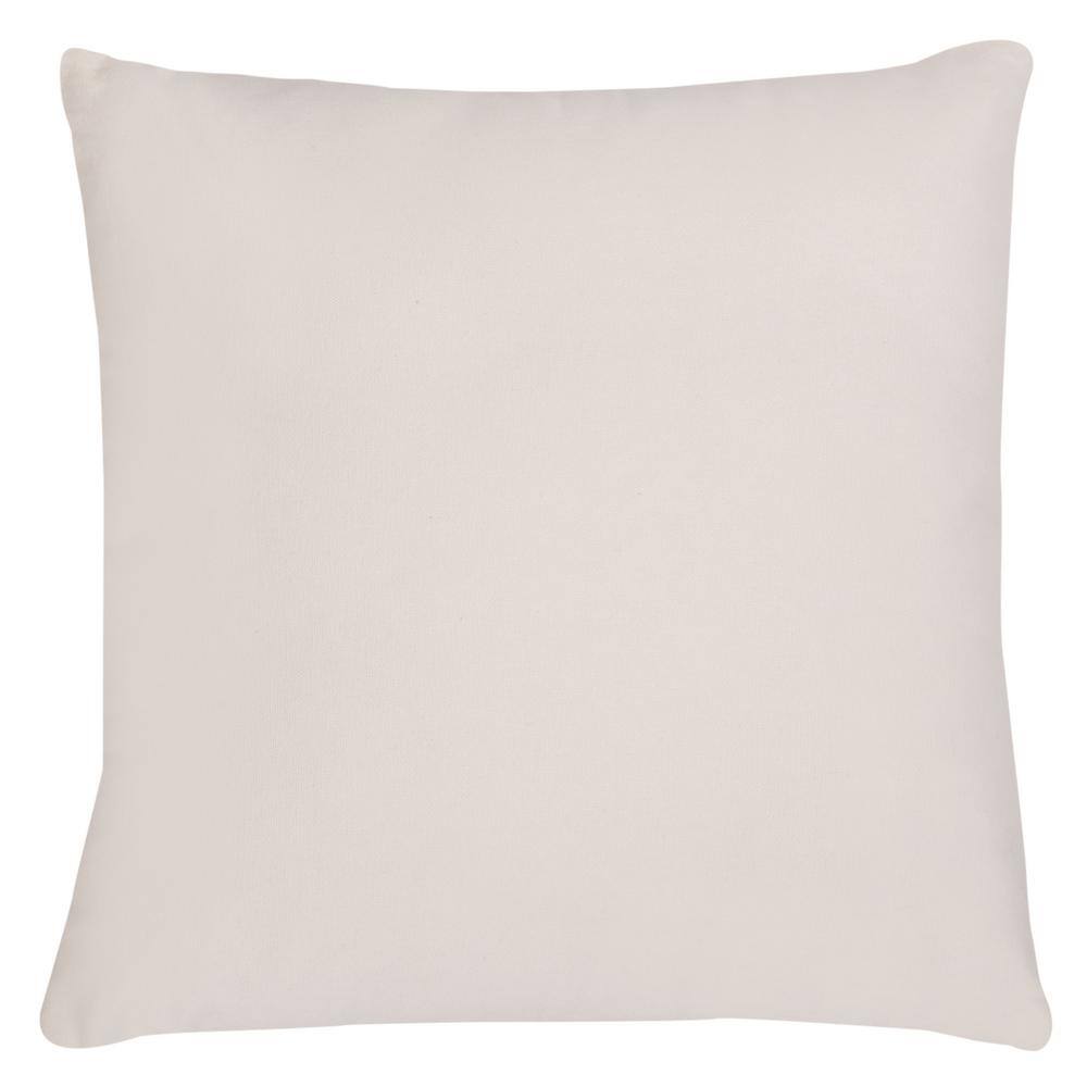 Kerra 18" Black and White Cotton Throw Pillow