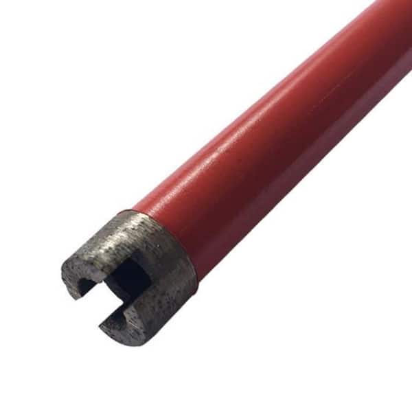 3/4" Wet Diamond Core Drill Bit – 15" Depth, 5/8-11 Thread, Laser-Welded Segments For Concrete & Rebar, Brick, Block, Masonry