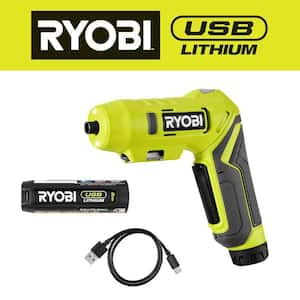 RYOBI USB LITHIUM 2-Tool Combo Kit with Pumpkin Carving Tools FVH101K2SB -  The Home Depot