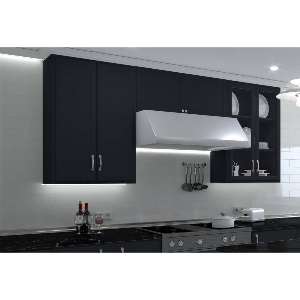Perfecto-Mirabella 4" x 16" Glossy Blue Ceramic Subway Tile
